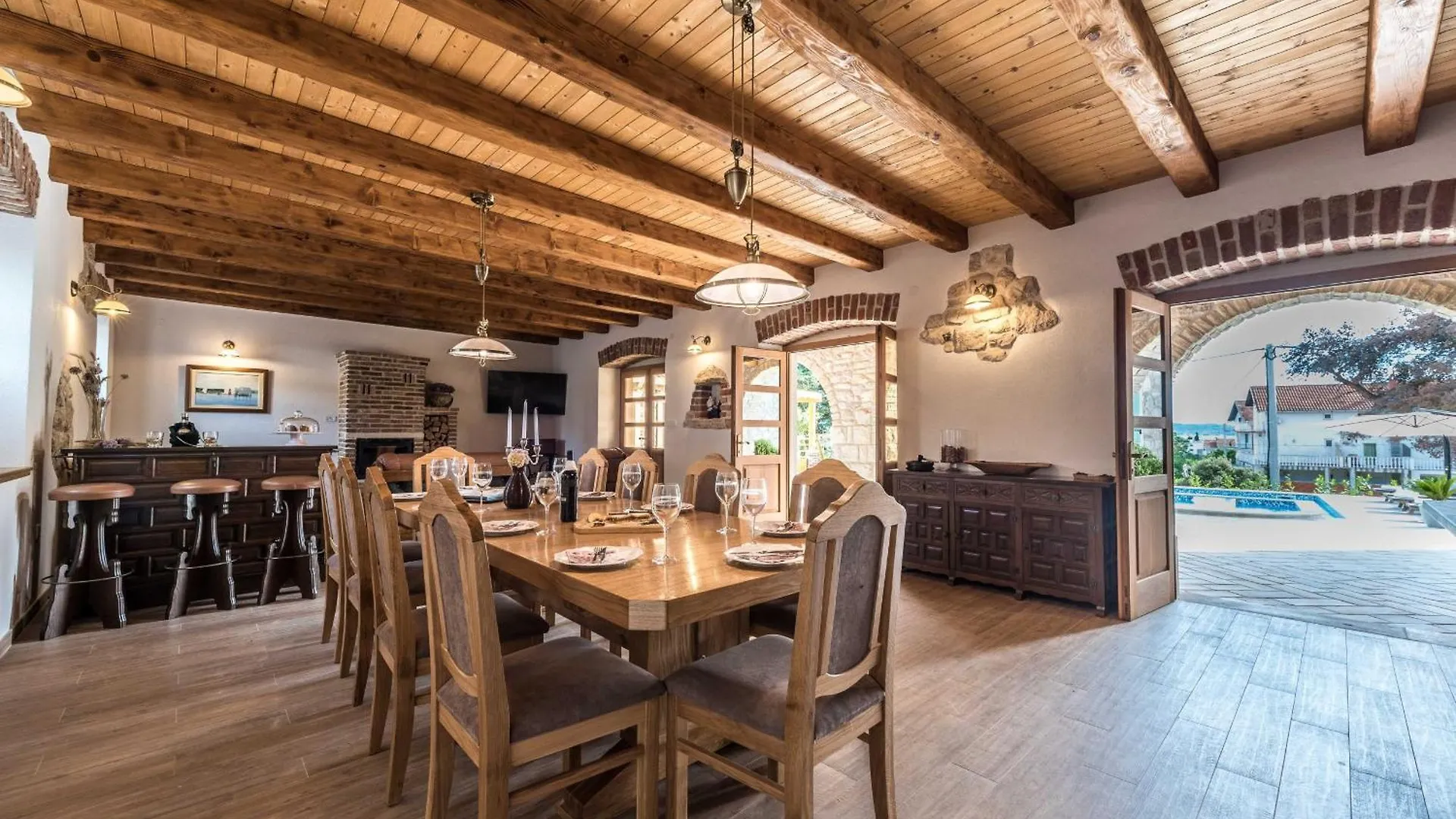 My Dalmatia - Authentic Villa Dumina With Private Heated Pool Sukosan