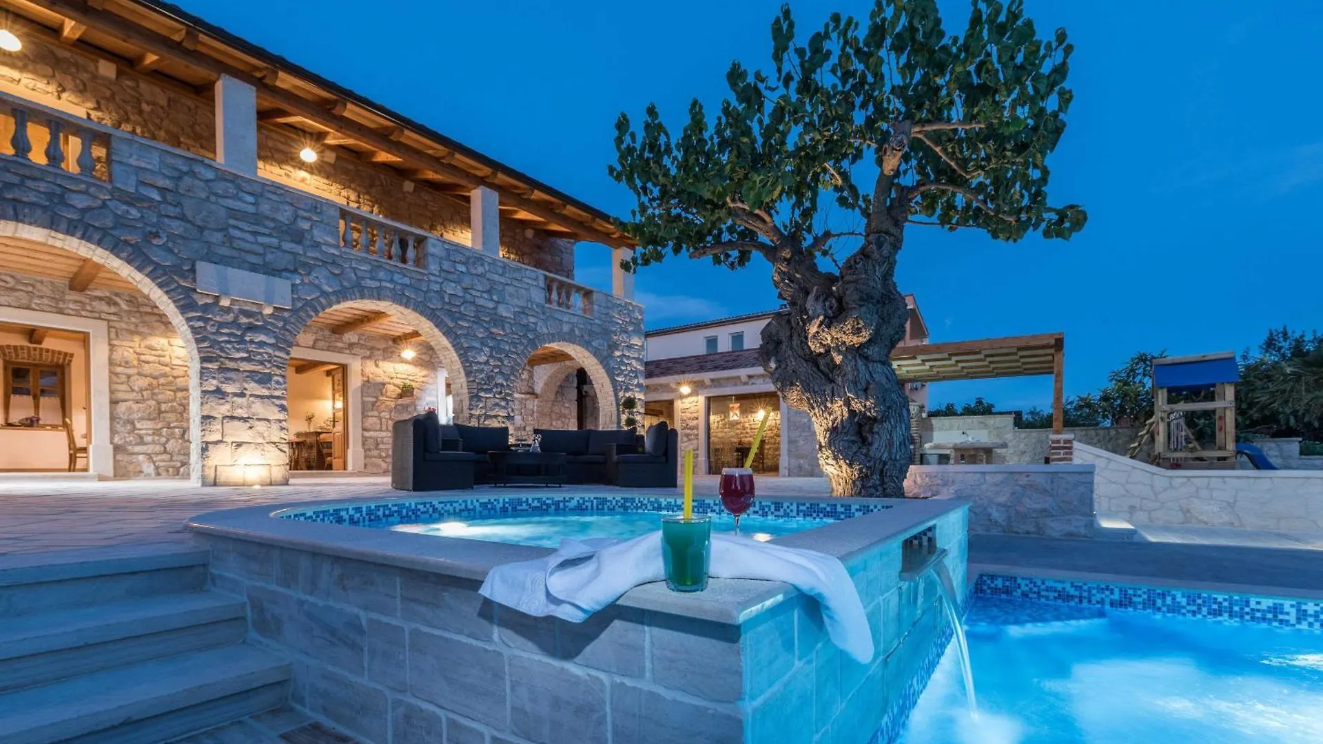 My Dalmatia - Authentic Villa Dumina With Private Heated Pool Sukosan Croatia