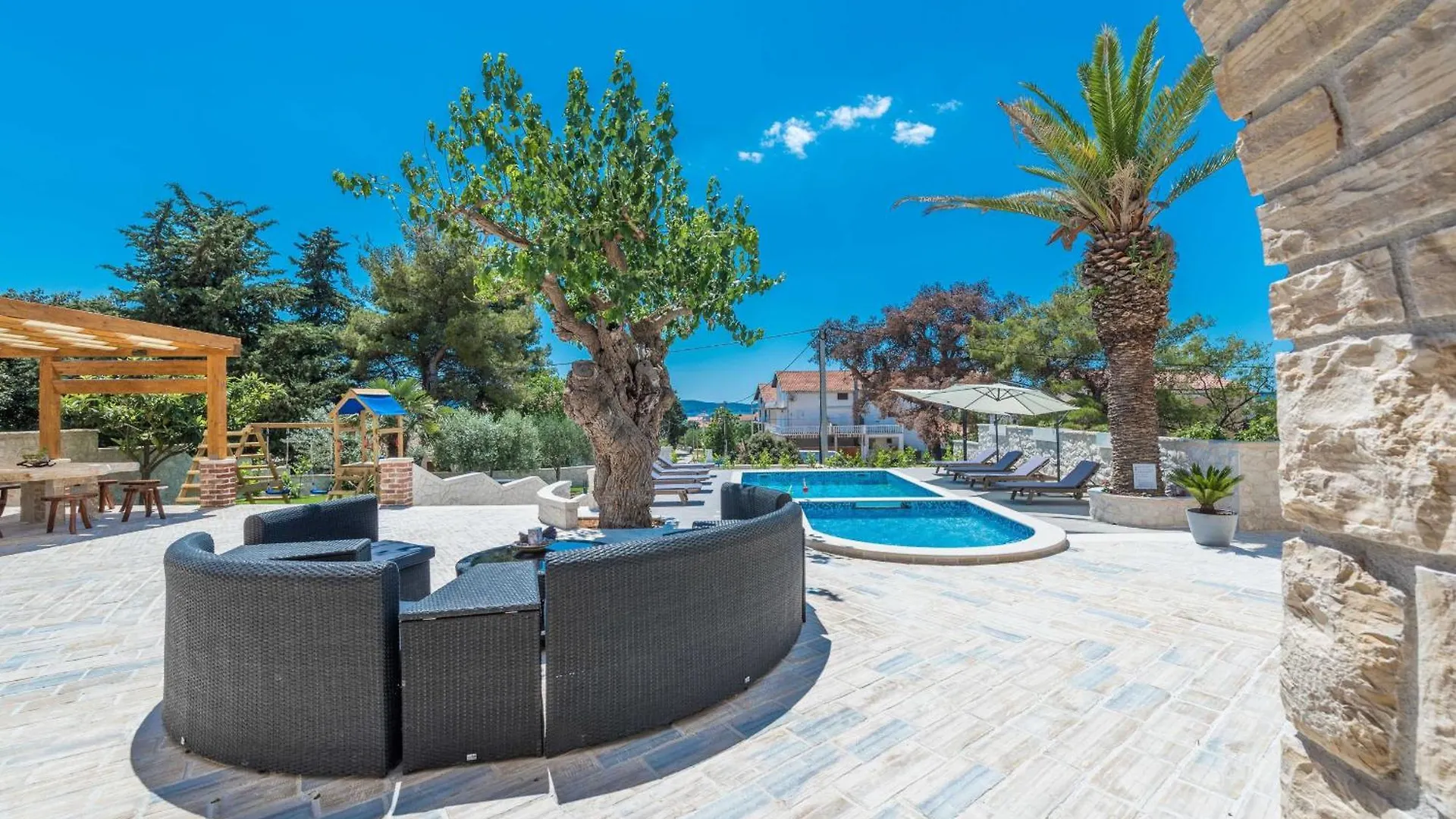 My Dalmatia - Authentic Villa Dumina With Private Heated Pool Sukosan Croatia