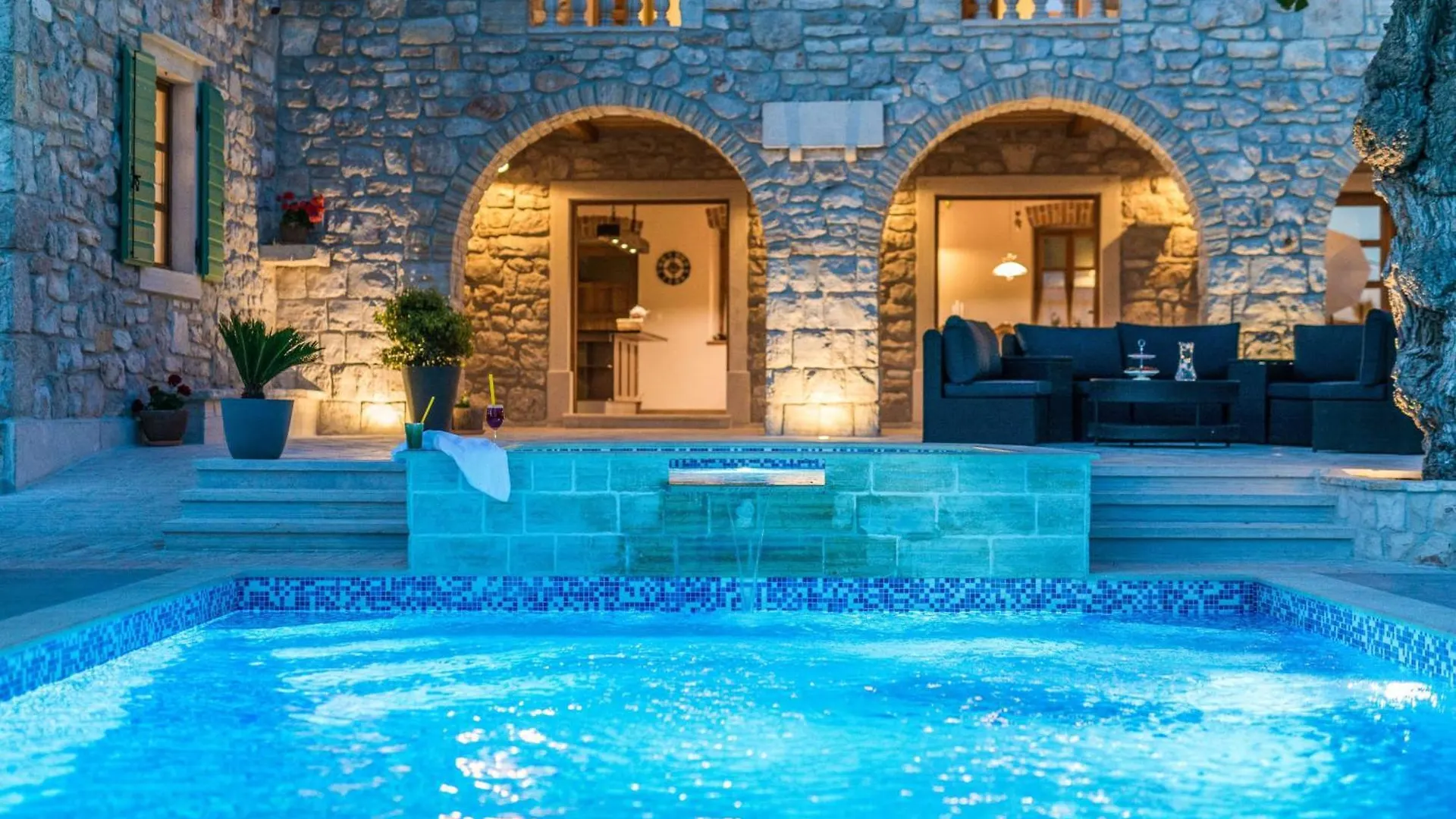 My Dalmatia - Authentic Villa Dumina With Private Heated Pool Sukosan Croatia
